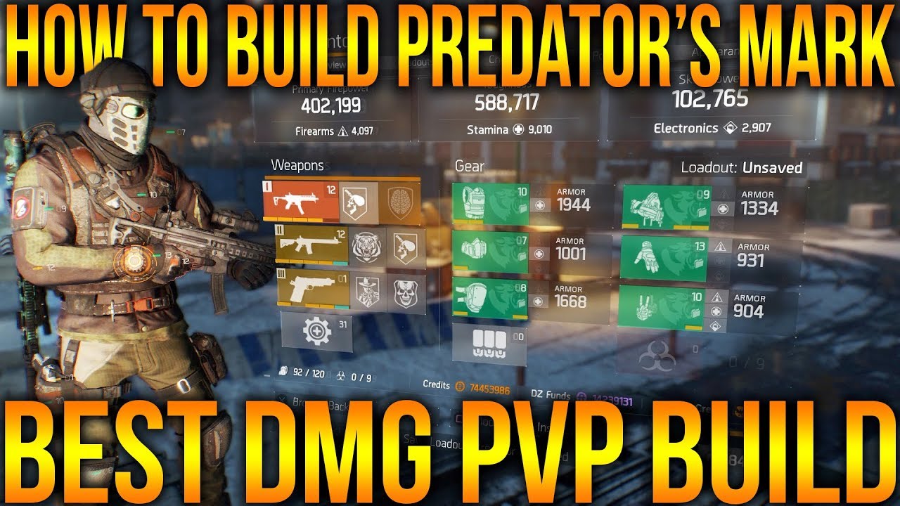 The division 1.8 highest dmg weapons of america